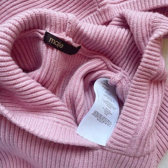 MAJE KNIT COLLAR WITH HOOD - Picture 7 of 9